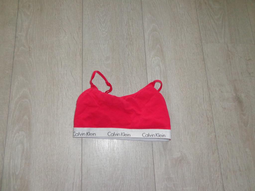 rode sportbh van CALVIN KLEIN, maat B75 ., Ophalen of Verzenden, Rood, BH
