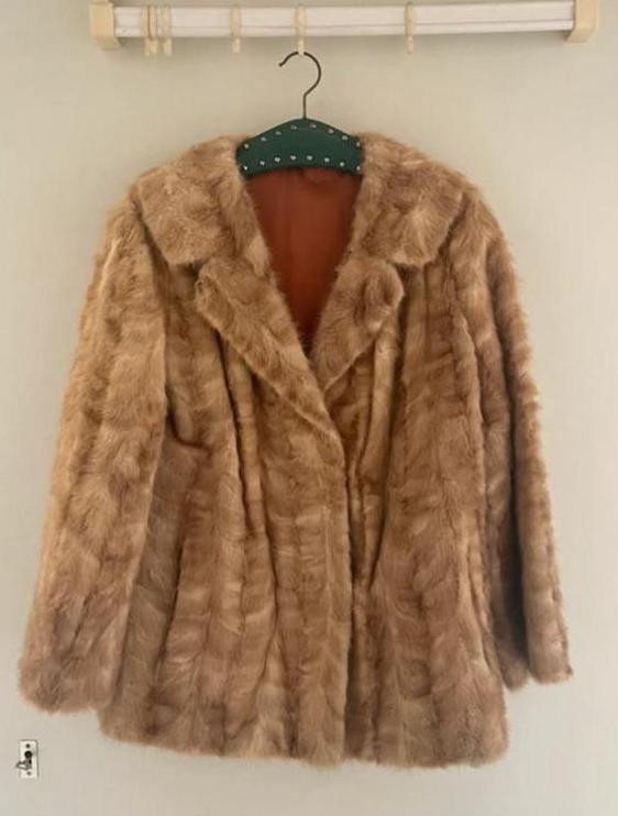 Bontjas vintage!!!, Ophalen of Verzenden, Zo goed als nieuw, Bruin