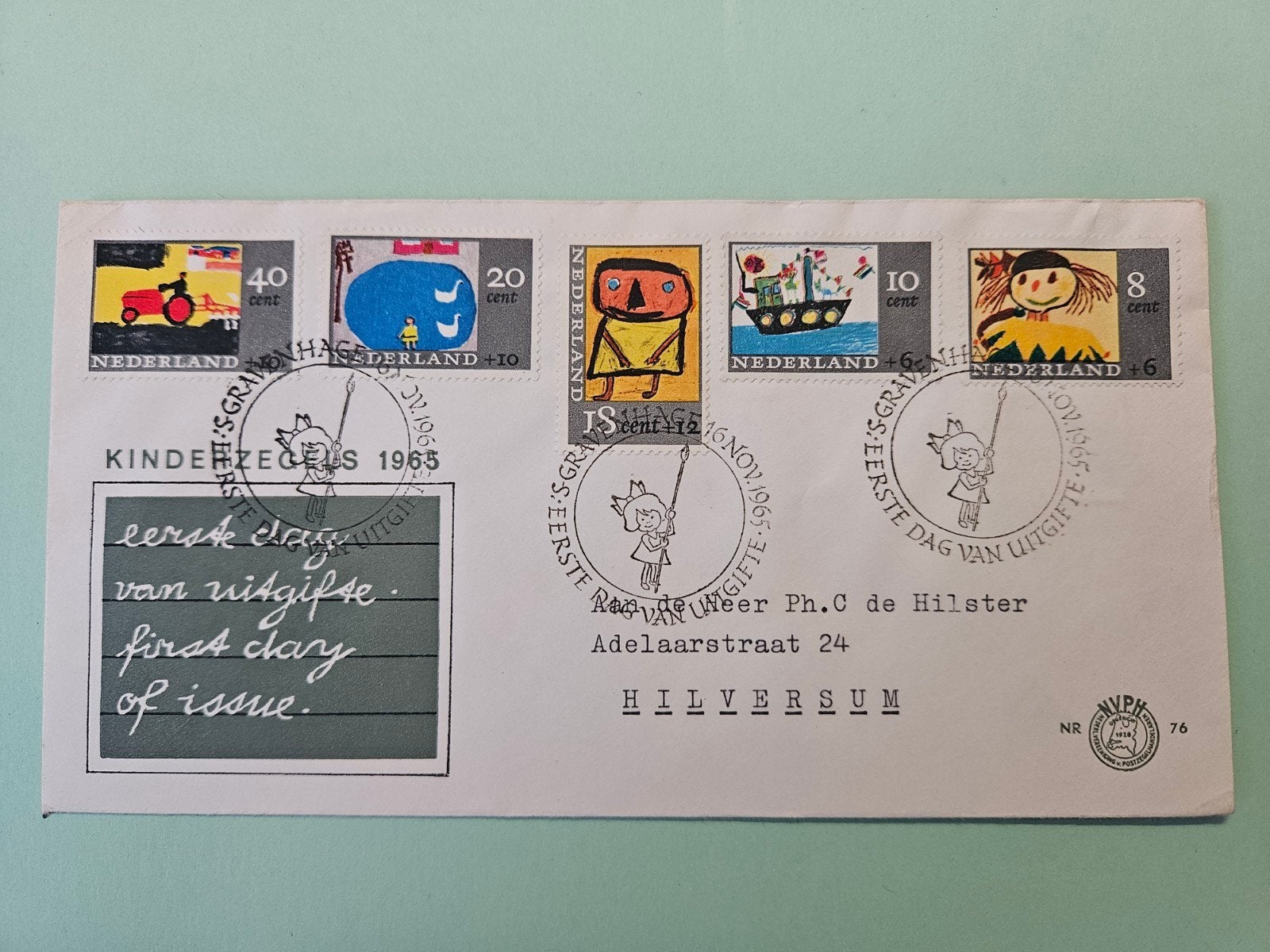 47) kinderpostzegels 1965, Postzegels en Munten, Ophalen of Verzenden, Beschreven, Nederland
