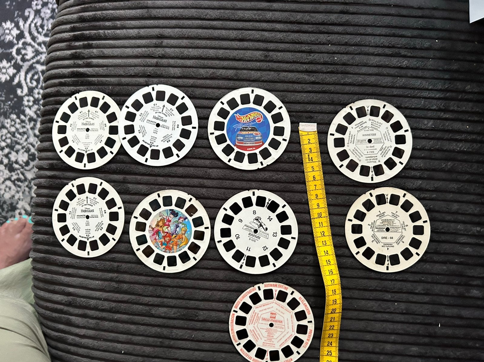 9 vieuwmaster schijfjes, Verzamelen, Speelgoed, Gebruikt, Ophalen of Verzenden