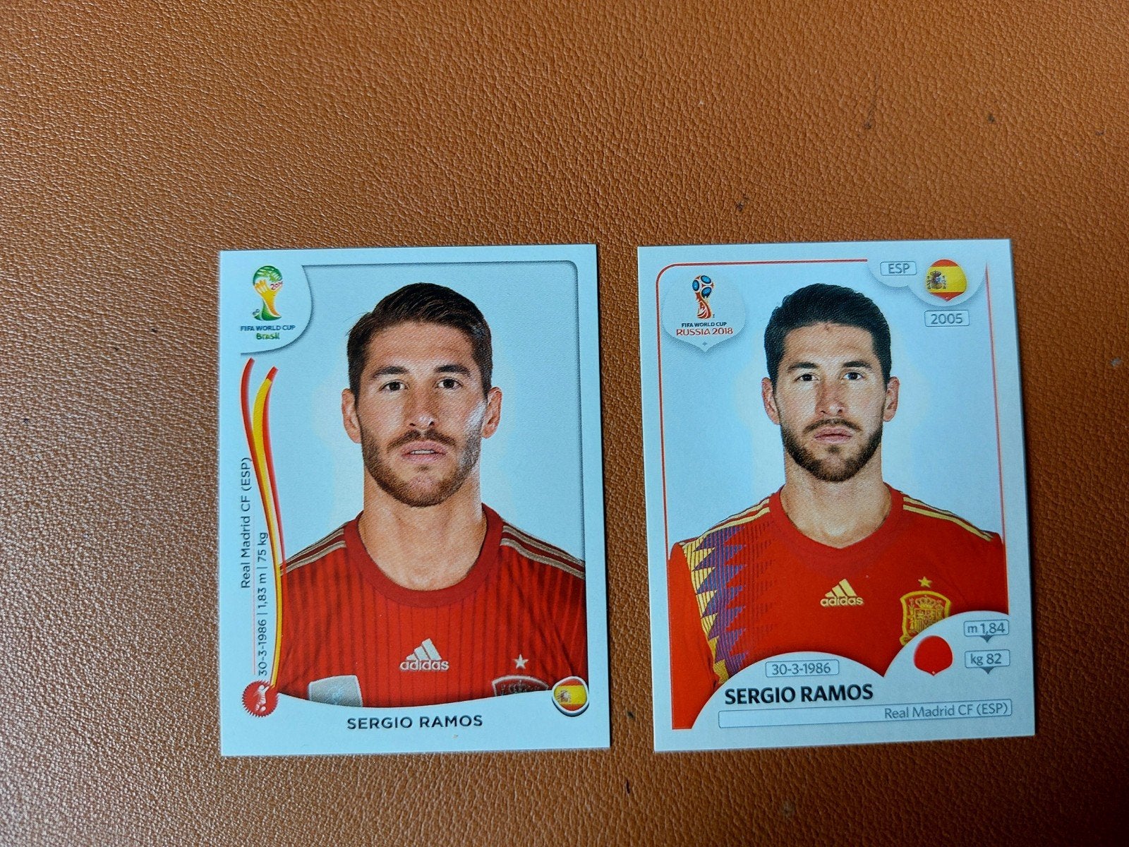 panini ramos spanje 2014 en 20q8 voetbal plaatje, Ophalen of Verzenden, Zo goed als nieuw, Plaatje