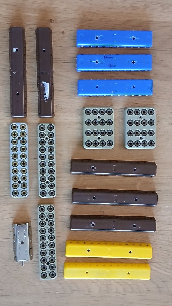 Diverse verdeelstrips, Overige merken, Gebruikt, Locomotief, Gelijkstroom of Wisselstroom