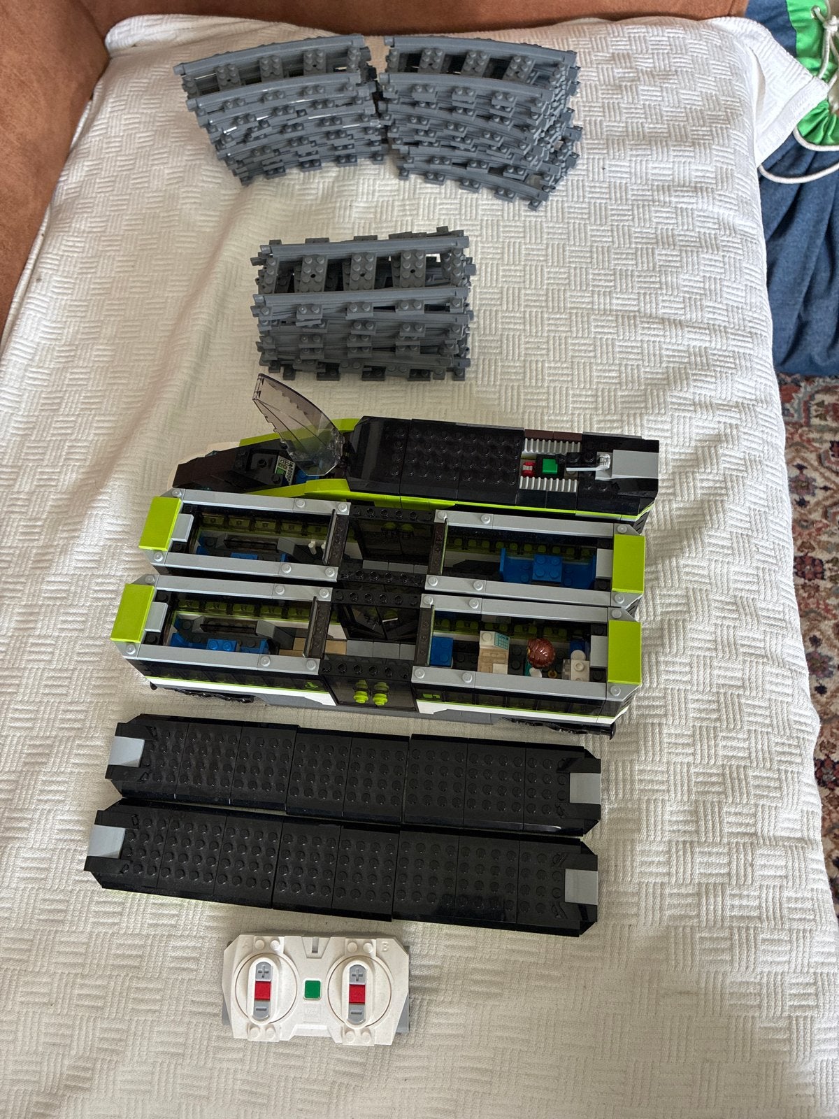 Lego City Passagierstrein 60197 met afstandsbediening, Lego, Ophalen of Verzenden, Inclusief accessoires, Complete set