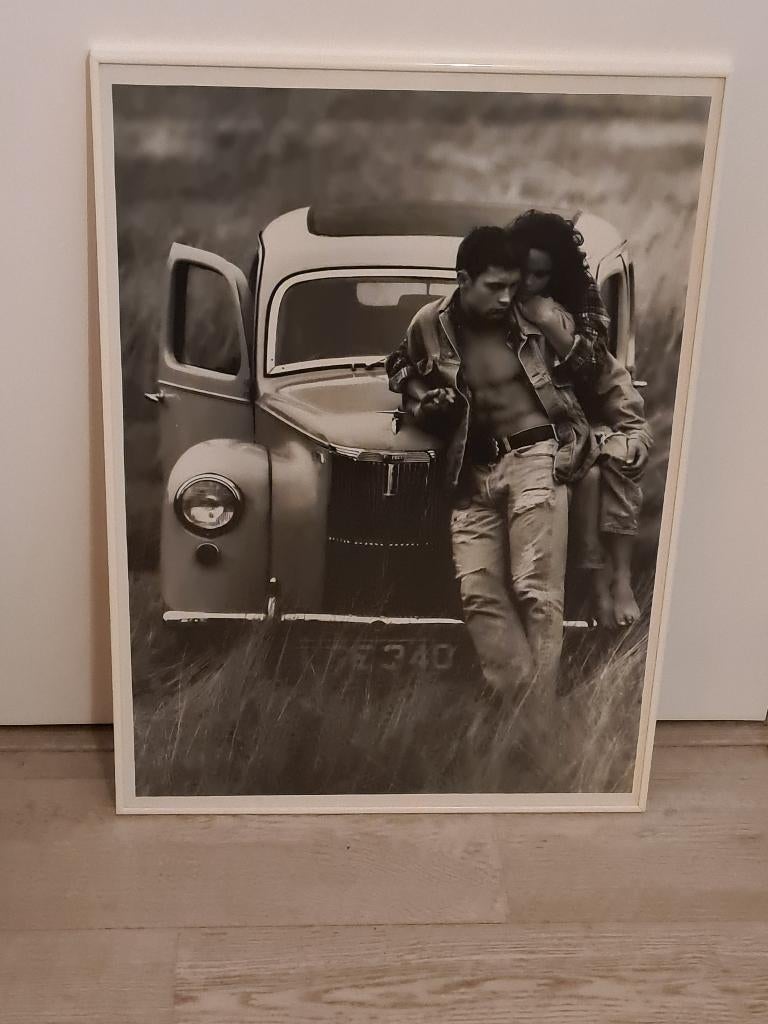 Poster The Outsiders 1989 van Antony Crickmay in lijst, Ophalen of Verzenden, Zo goed als nieuw, A1 t/m A3, Overige onderwerpen