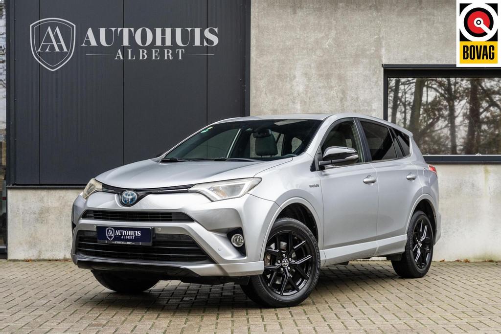 Toyota RAV4 2.5 Hybrid Black Edition 1e eig Trekhaak Panoram, Bedrijf, Hybride Elektrisch/Benzine, Rav4, 93 €/maand