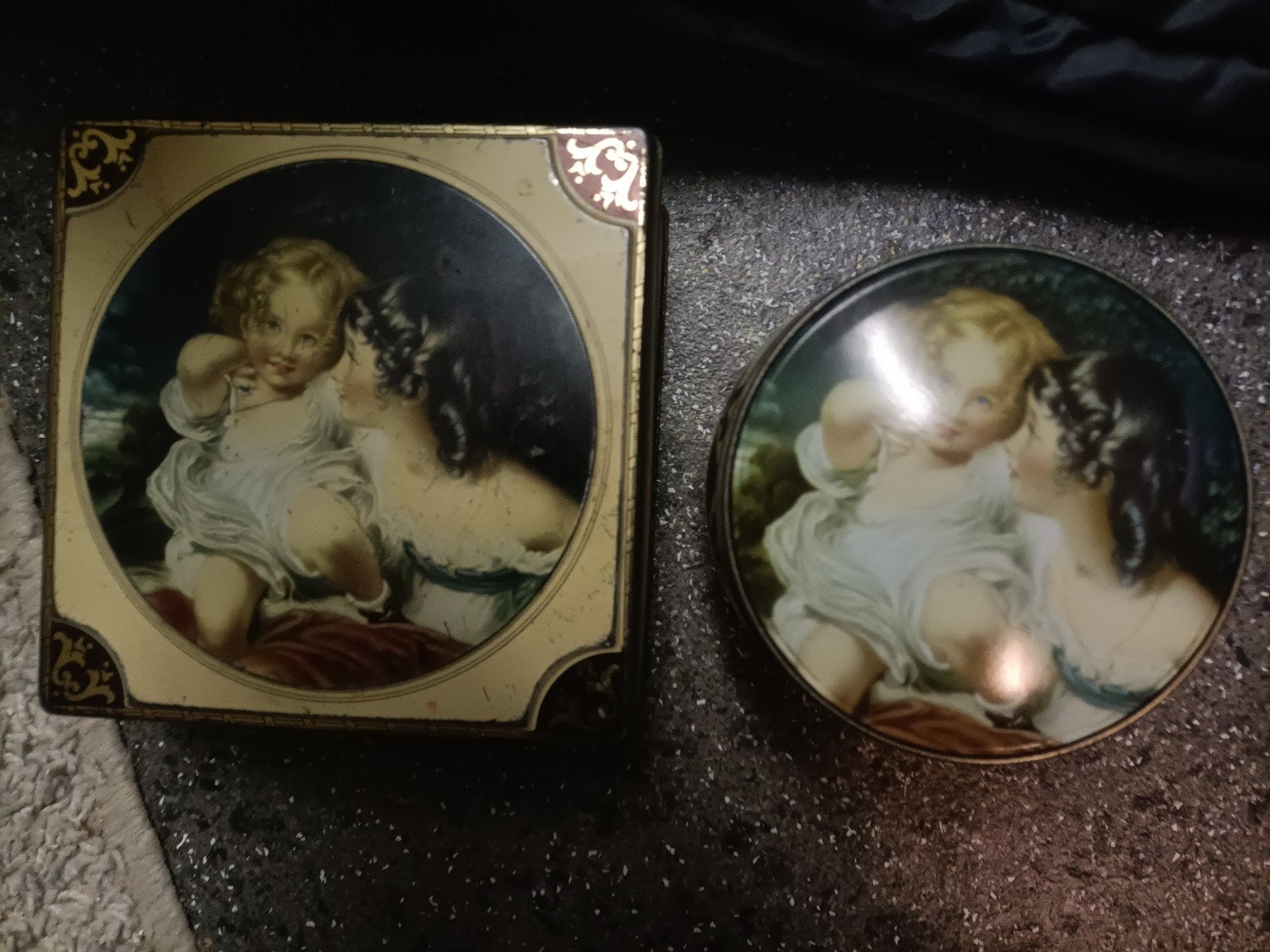 Vintage blikken Thorne's Toffee, Ophalen of Verzenden