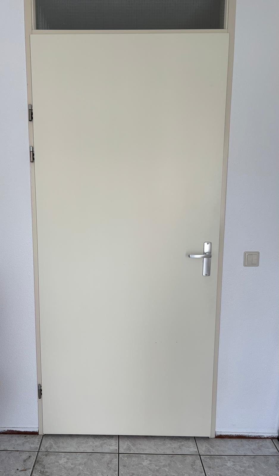 Binnendeur opdek brandvertragend 93 x 211.5, Ophalen, 80 tot 100 cm, Binnendeur, Zo goed als nieuw