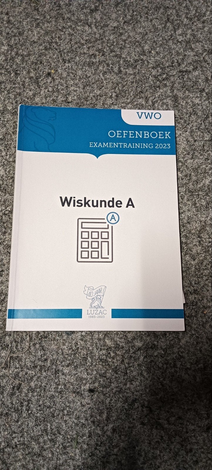 Oefenboek Wiskunde A VWO Examentraining 2023, Boeken, Schoolboeken, Zo goed als nieuw, Wiskunde A, VWO, Ophalen of Verzenden