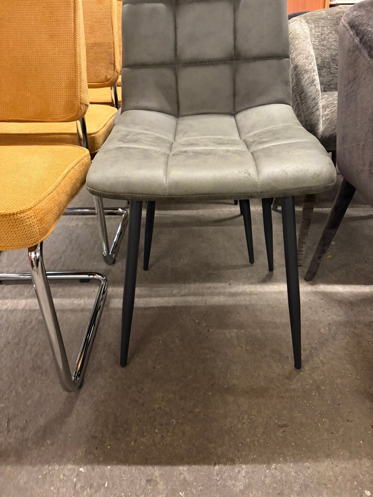 4 groene eetkamerstoelen - Nieuw!, Ophalen, ., ., Eén