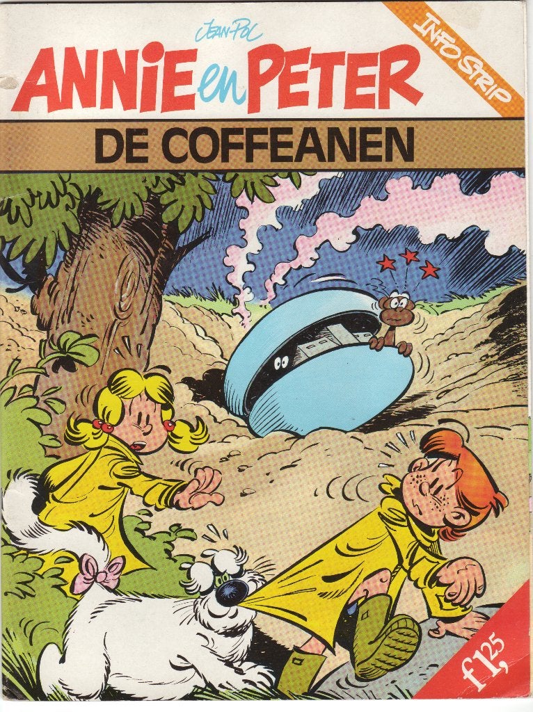Annie en Peter - De Coffeanen - Douwe Egberts - 1984, Ophalen of Verzenden, Overige typen