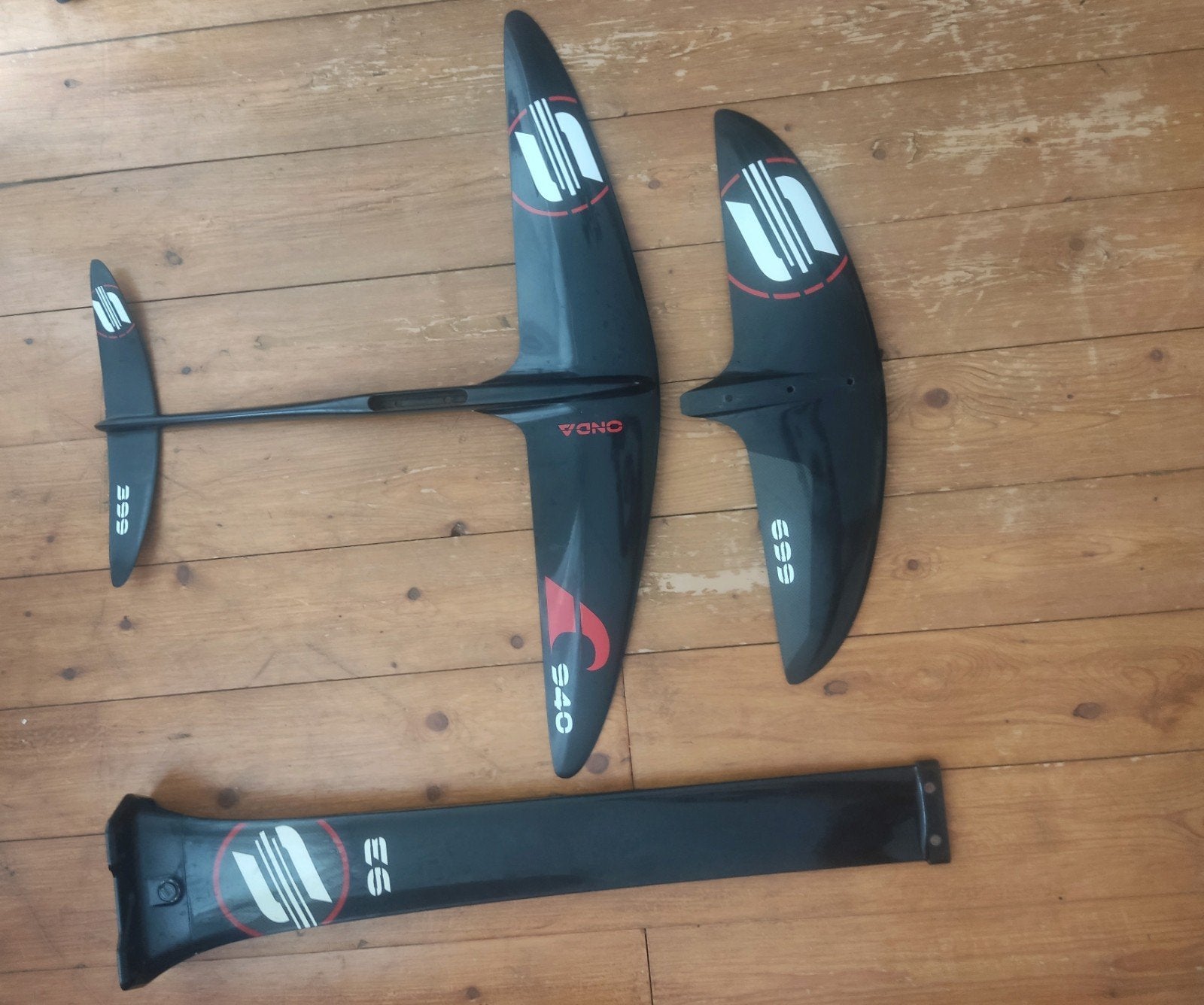 Sabfoil wing (1100cm2) en kite foil (880cm2), Ophalen, Wingsurf-wing