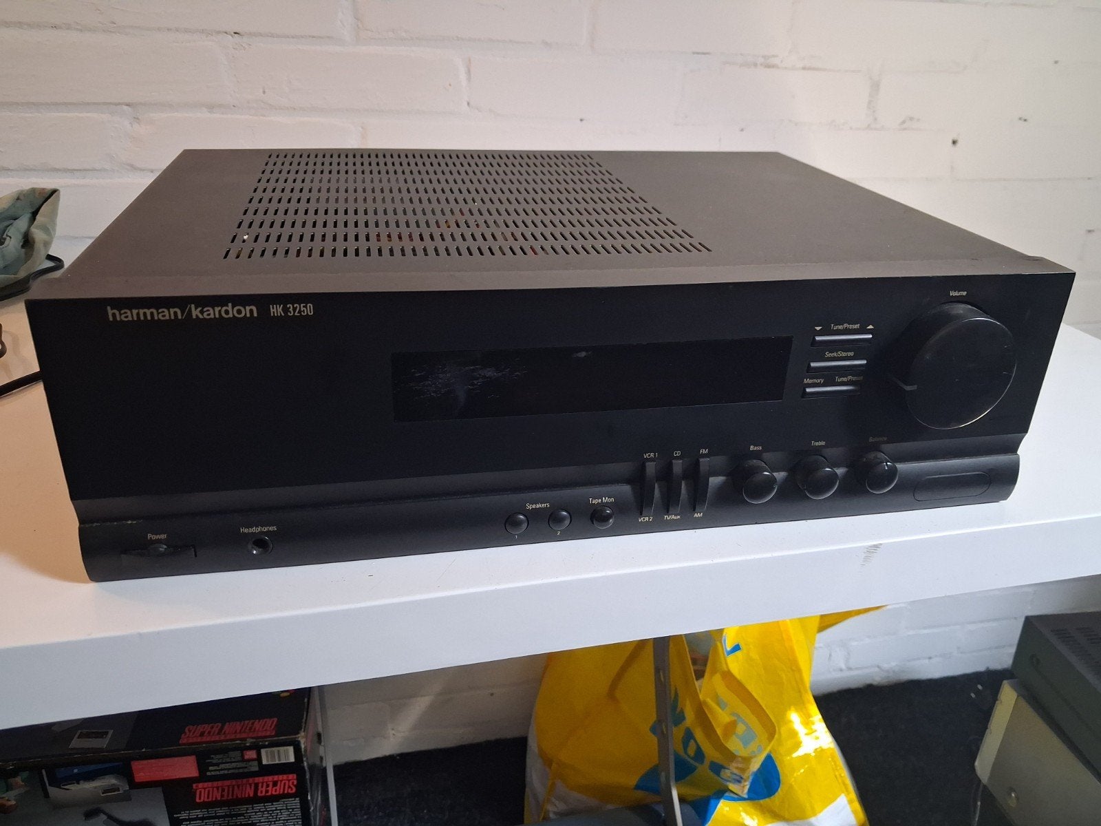 Harman Kardon HK3250 Stereo Receiver/Versterker, Ophalen of Verzenden, Gebruikt