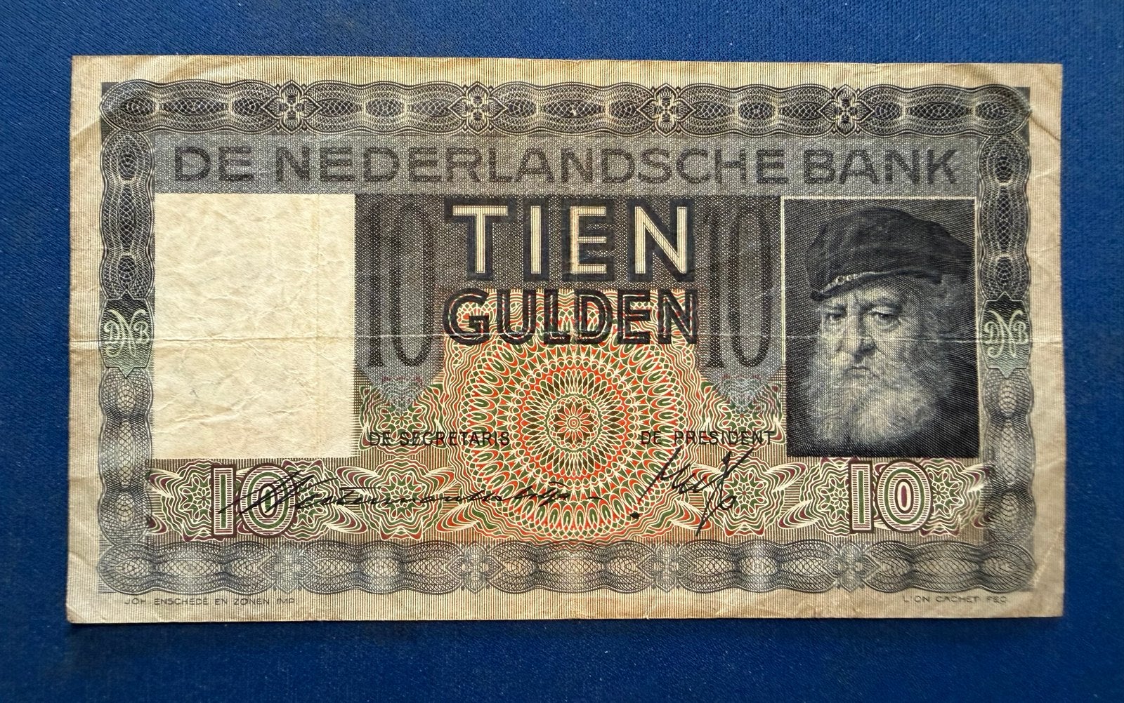 Zeldzaam 10 Gulden biljet uit 1938 - De Nederlandsche Bank, Ophalen of Verzenden, 10 gulden, Los biljet
