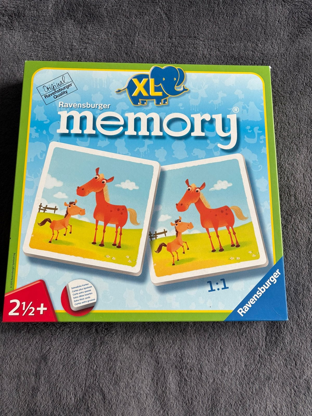 Ravensburger Memory XL, Een of twee spelers, Ophalen, Zo goed als nieuw