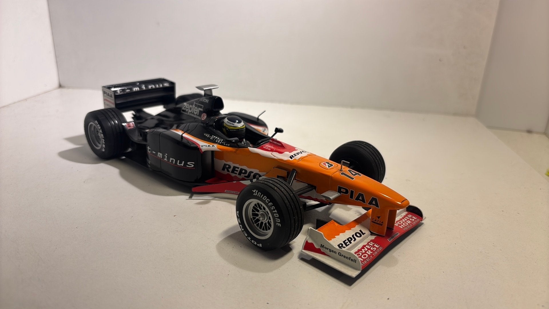 F1 arrows a20 dela rose 1999 minichamps 1.18, Ophalen of Verzenden, A, A, A