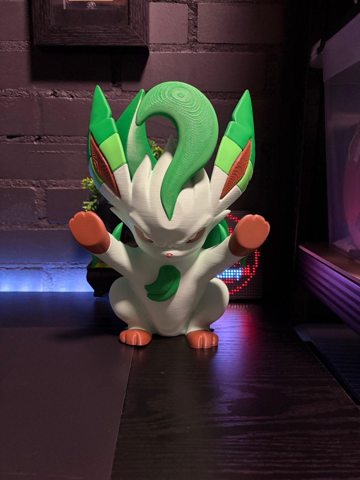 Leafeon Figuur - 22CM+, Ophalen of Verzenden, Nieuw