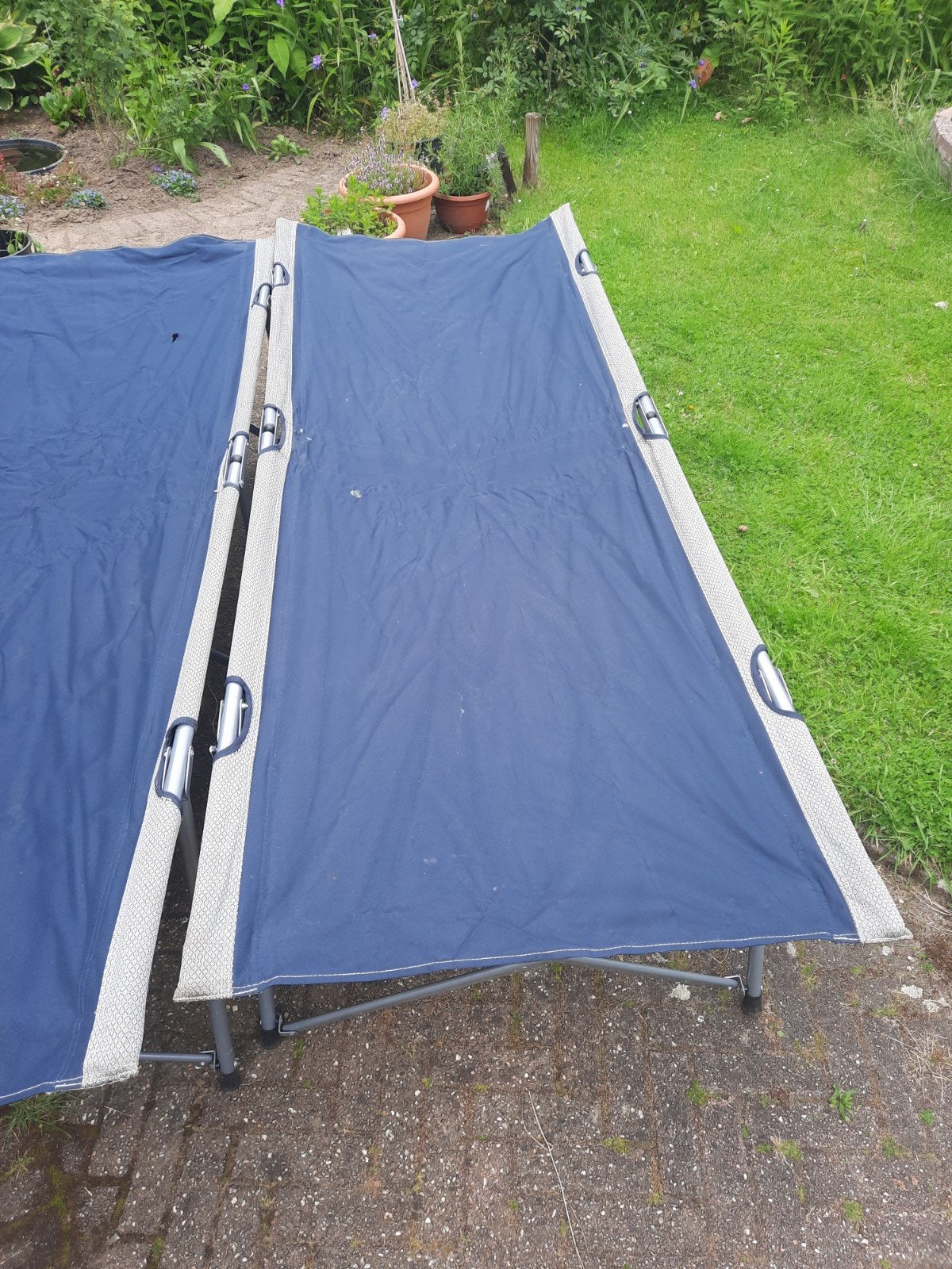 Ligbedden, Tuin en Terras, Ligbedden, Ophalen, Gebruikt, Aluminium