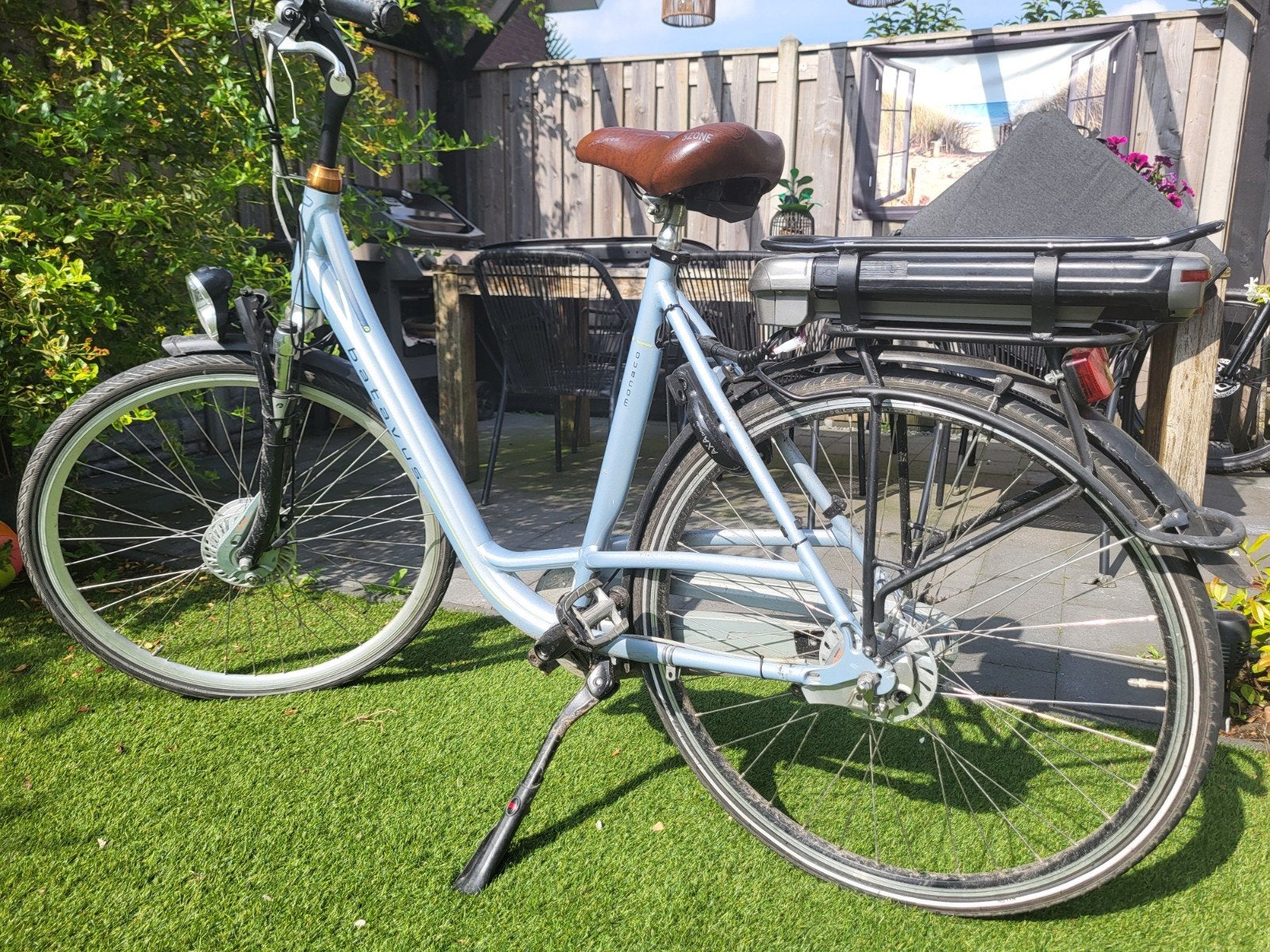 Batavus elektrische fiets, Dames fiets, Ophalen, Gebruikt, Batavus, 51 tot 55 cm