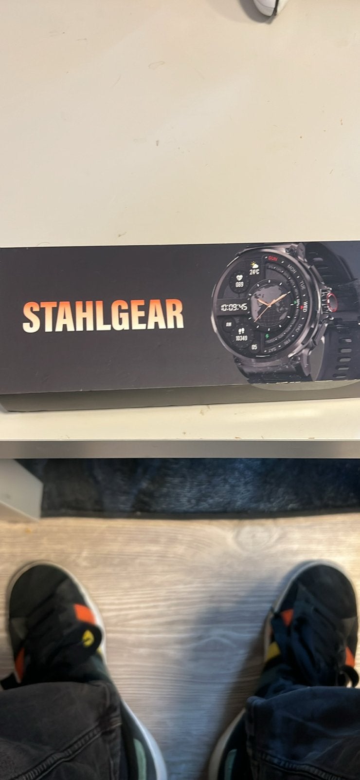 Stahlgear Zeus Smartwatch - Nieuw in doos, Ophalen of Verzenden, Hartslag, Nieuw
