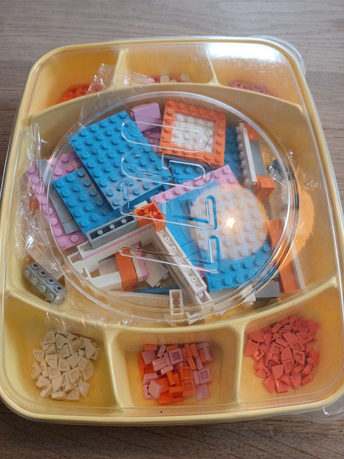 Diverse Lego onderdelen in handige sorteerdoos, Ophalen, Gebruikt, Lego, Losse stenen