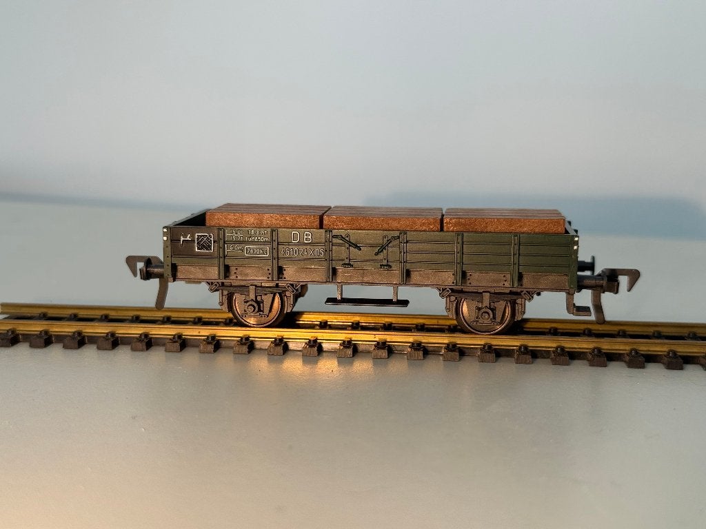 Fleischmann wagon 5202, Gebruikt, Gelijkstroom, Fleischmann, Wagon