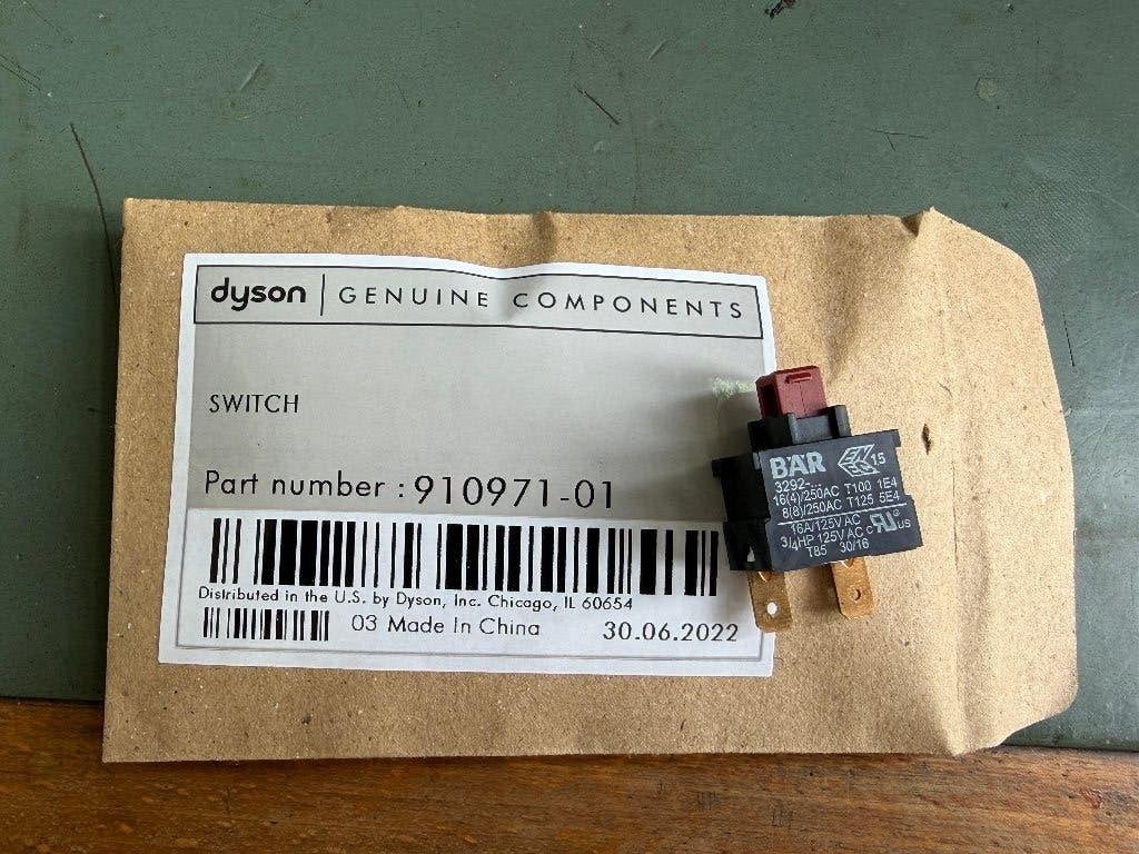 Dyson 910971-01 aan uit schakelaar, Verzenden