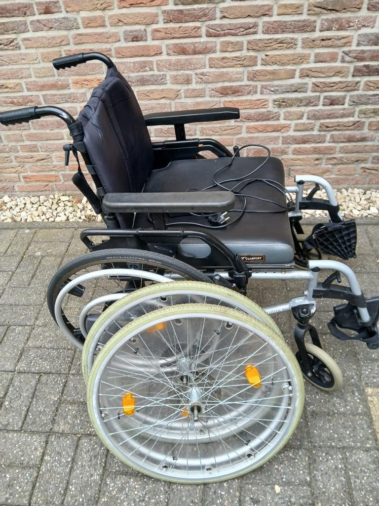 Empulse wheeldrive rolstoel, Diversen, Rolstoelen, Ophalen, Inklapbaar, Gebruikt, Elektrische rolstoel