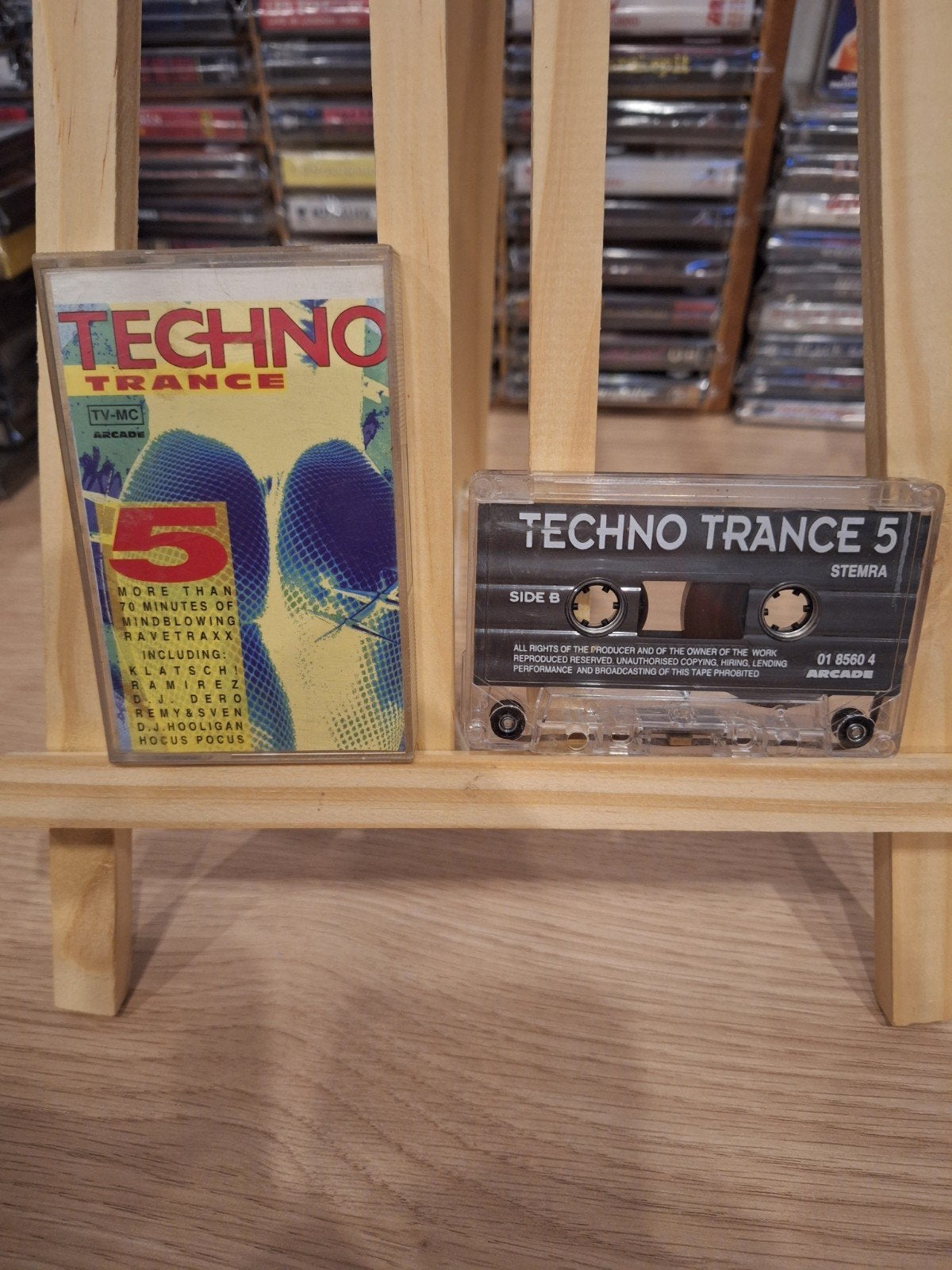 Techno Trance 5 Cassette - Arcade TV-MC, Gebruikt, 1 bandje, Dance, Ophalen of Verzenden