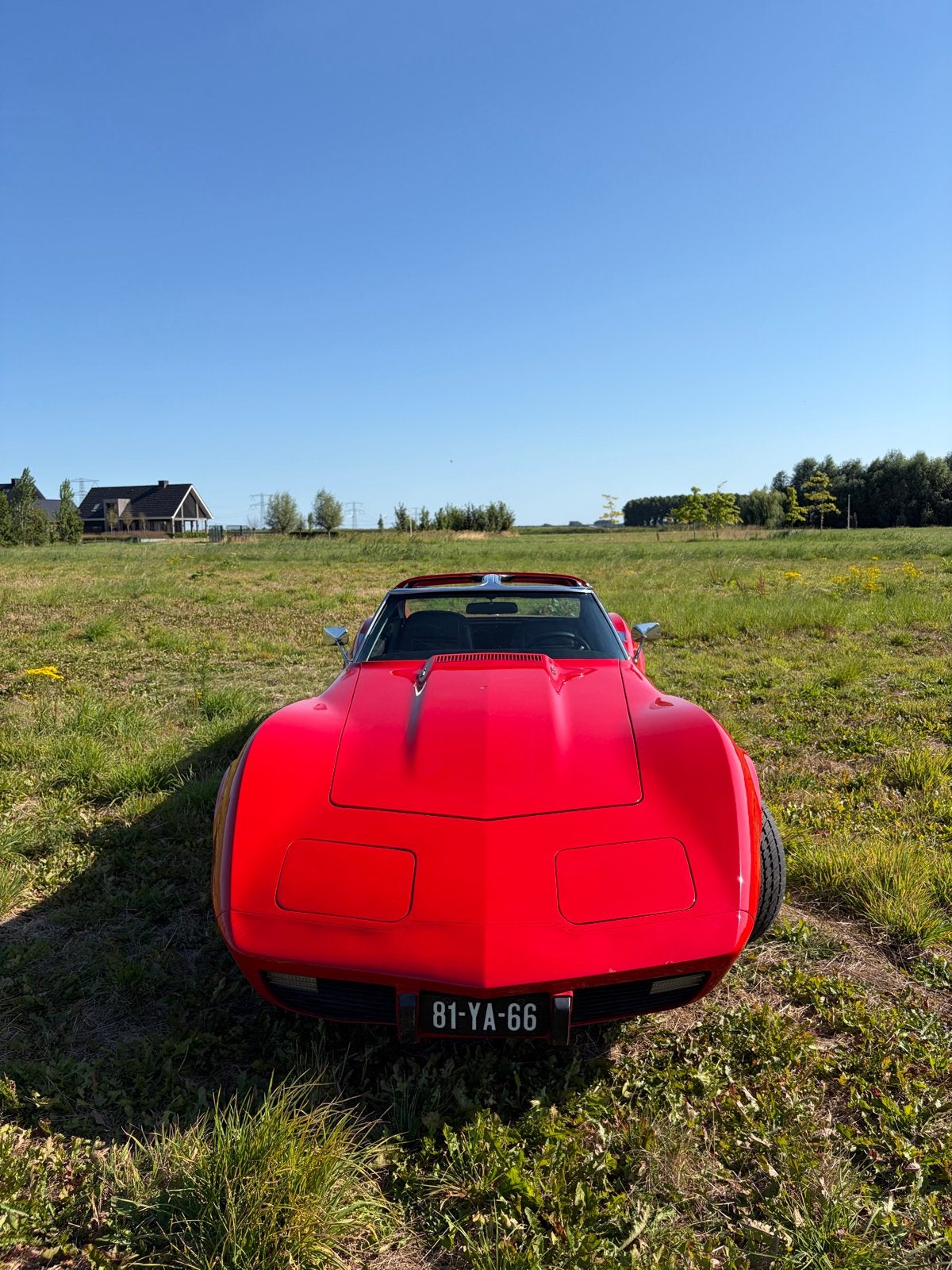 Chevrolet Corvette 5.7 Stingray AUT 1976 Rood, foto 5