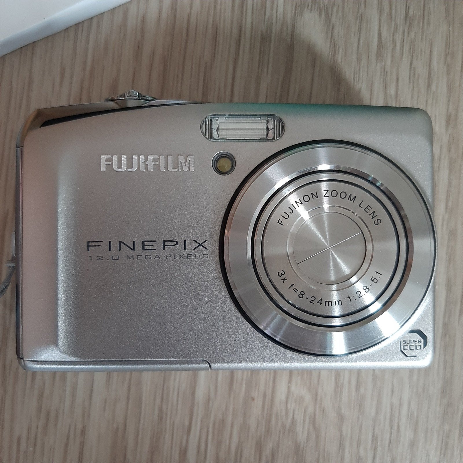 zgan fuji finepix f50fd digitale camera, Verzenden, Zo goed als nieuw, Fotocamera