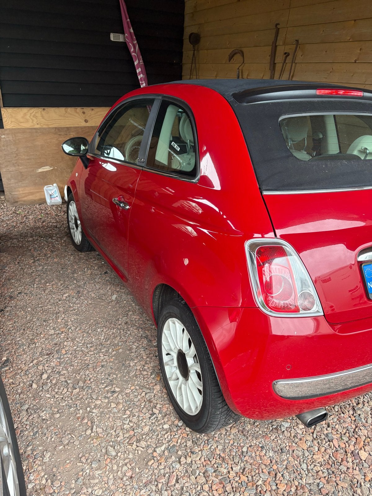 Fiat 500C 0.9 85pk Turbo Twinair 2012 Rood, 31 €/maand, Cabriolet, Origineel Nederlands, Handgeschakeld