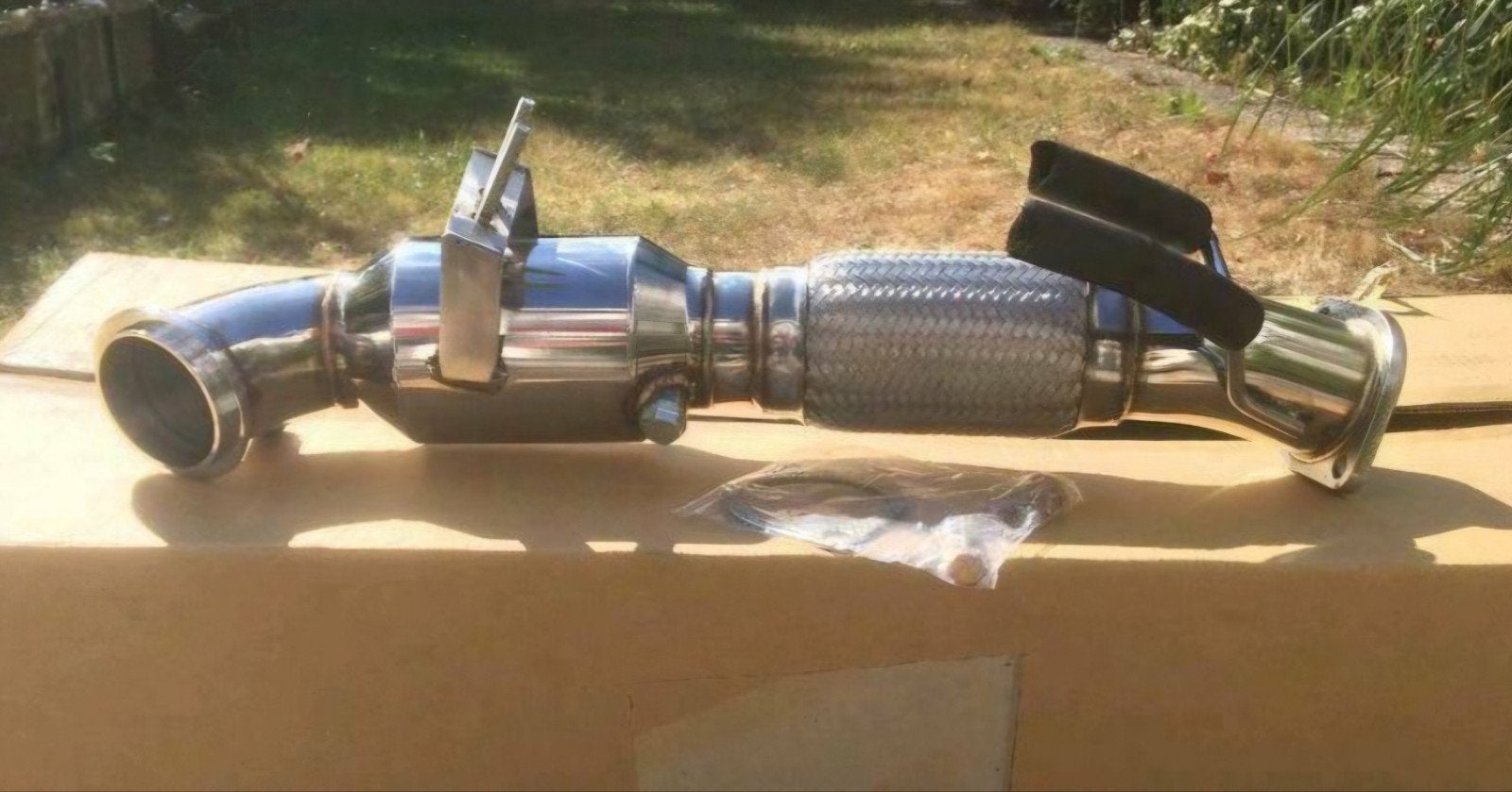 Uitlaat rvs downpipe 200 cells FORD FOCUS MK3 ST250 2012+ ZI, Ophalen of Verzenden, PERFORMANCE-EXHAUST.NL, INFO@PERFORMANCE-EXHAUST.NL