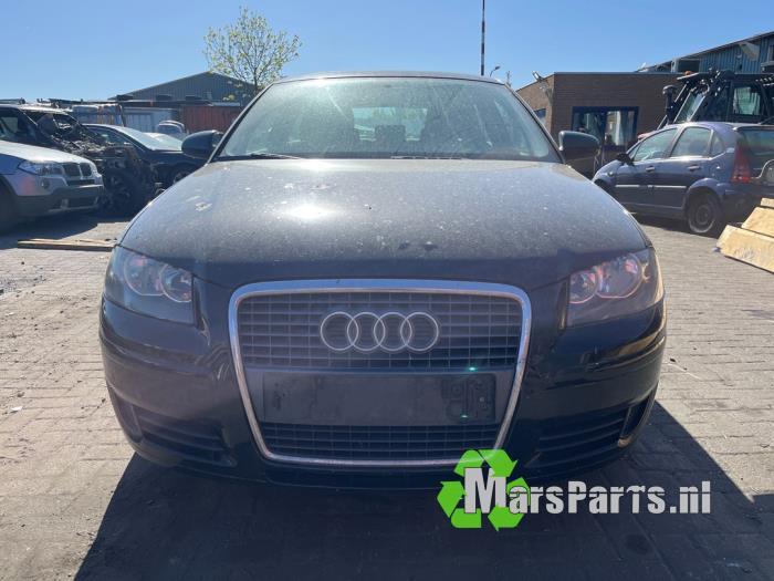 Kontaktslot + Sleutel van een Audi A3, Gebruikt, -, -, -