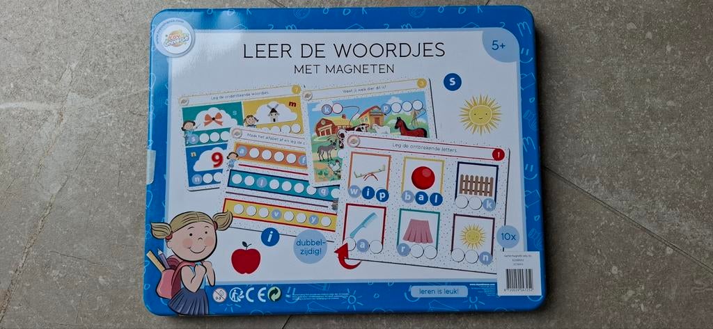 Leer de woordjes met magneten - Toy Universe, Ophalen, Nieuw, Taal en Lezen