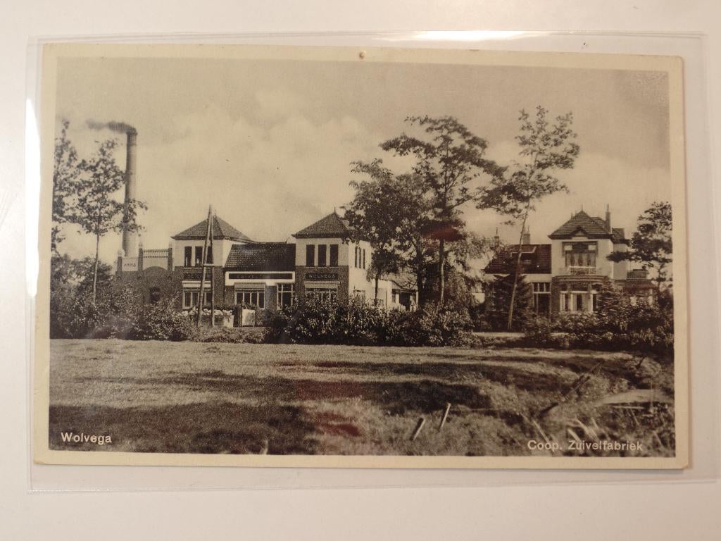 Wolvega zuivelfabriek, Verzenden, 1940 tot 1960, Gelopen, Friesland