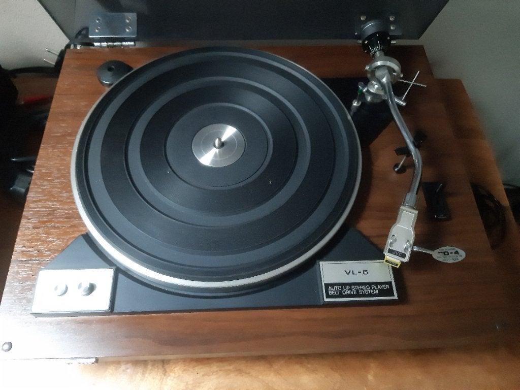 Jvc vintage platenspeler, Ophalen, Gebruikt, Platenspeler, Overige merken