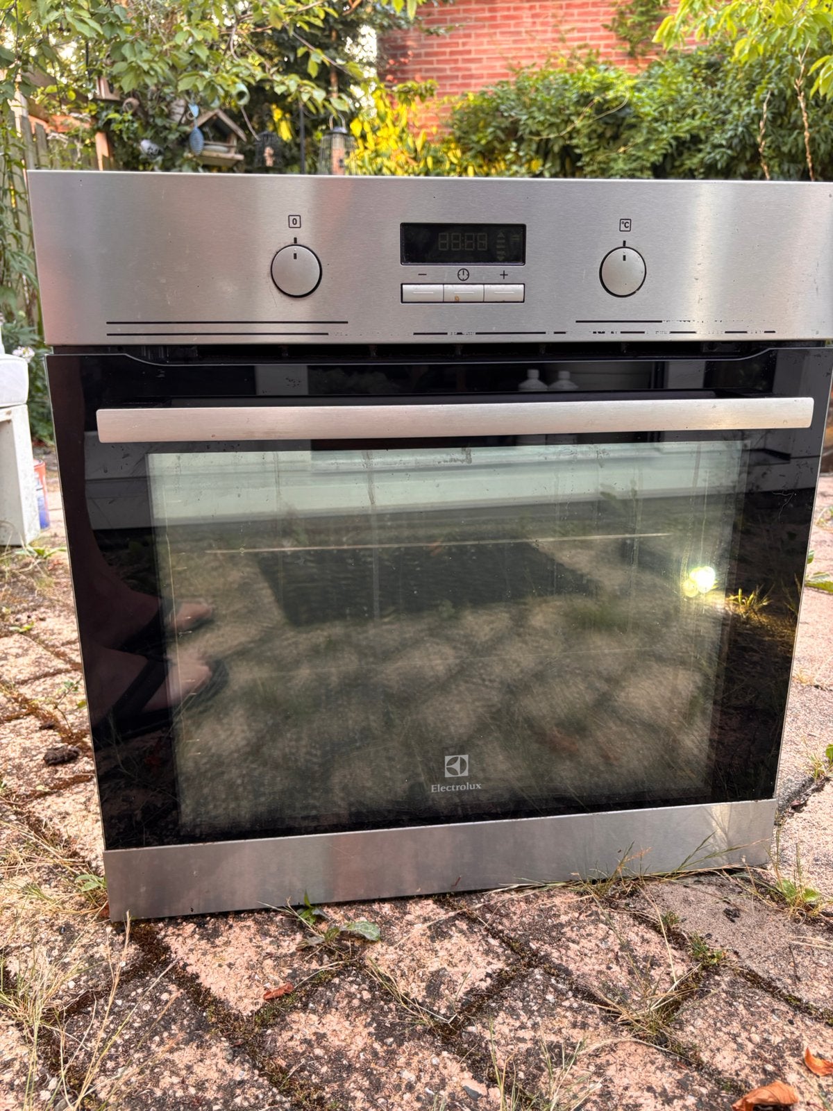 Inbouwoven 56x55x58, Witgoed en Apparatuur, Ovens, Ophalen, 50 tot 55 cm, Gebruikt, Heteluchtoven