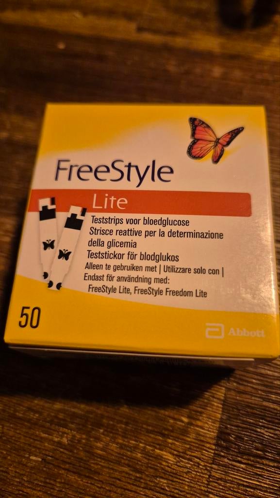 Free style teststrips bloedglucose, Ophalen, Nieuw