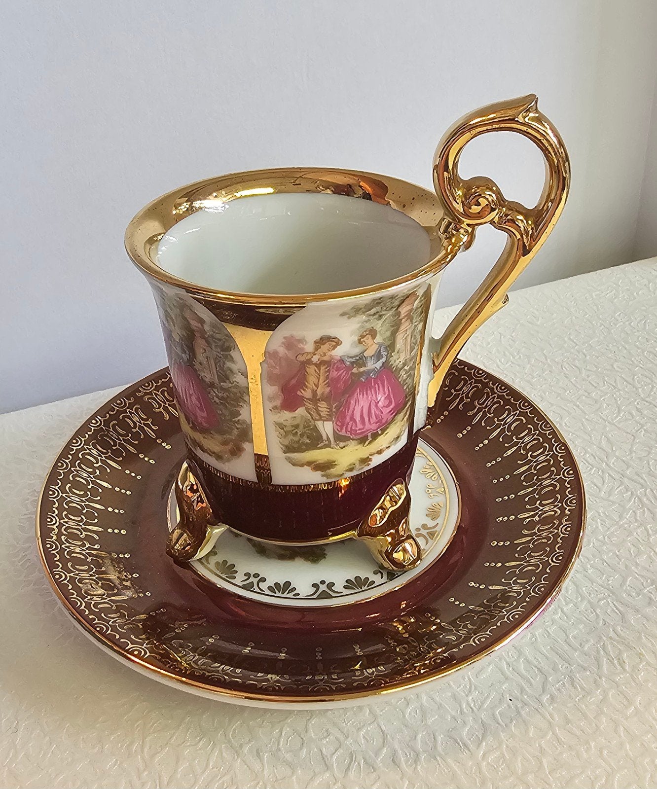 Vintage Ohashi China 1932 kop & schotel – Made in Japan – ri, Ophalen of Verzenden