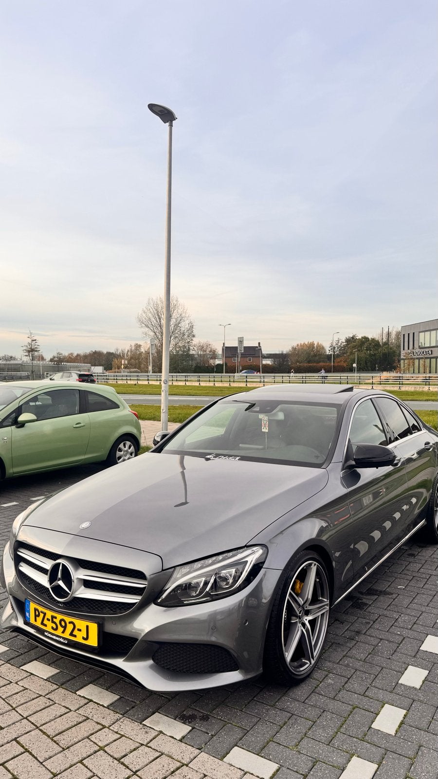 Mercedes-Benz C-Klasse C180 2017, Auto's, Automaat, 1800 kg, 1595 cc, Particulier