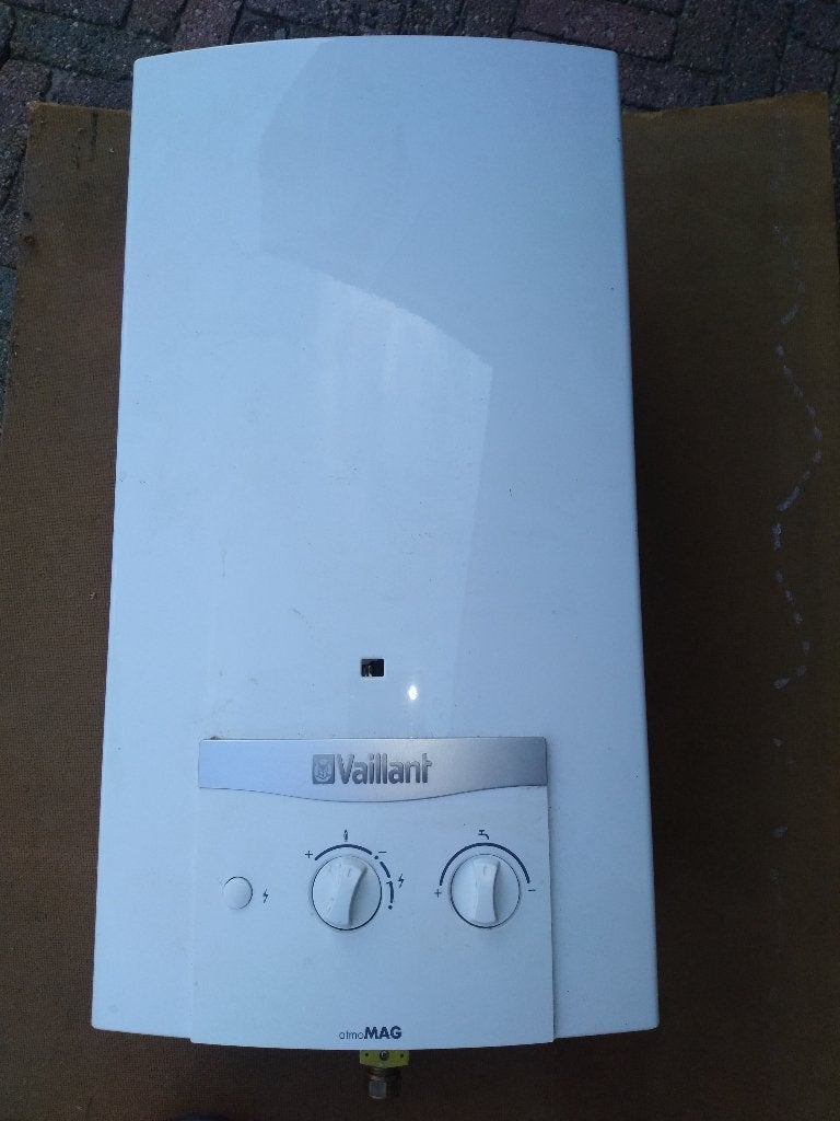 hele nette Vaillant atmoMag Mag mini geiser NL 11-0/ xzl, Gebruikt, Aardgas, Geiser, Ophalen of Verzenden