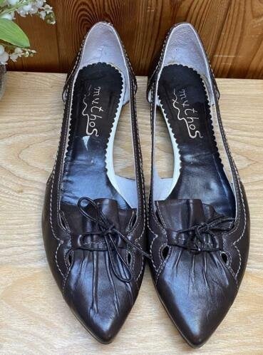 Mythos schoenen maat 42, Schoenen met lage hakken, Bruin, Ophalen of Verzenden, Zo goed als nieuw
