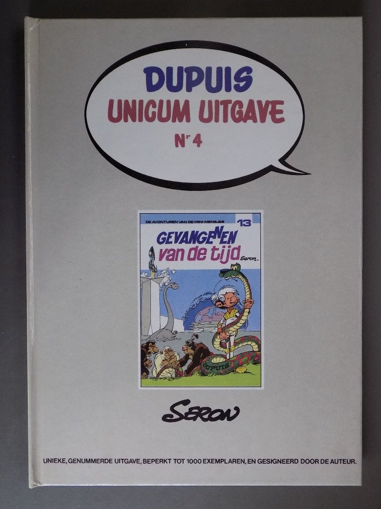 Dupuis unicum uitgave - 04_HC_Mini Mensjes [51], Boeken, Eén stripboek, Ophalen of Verzenden, Zo goed als nieuw