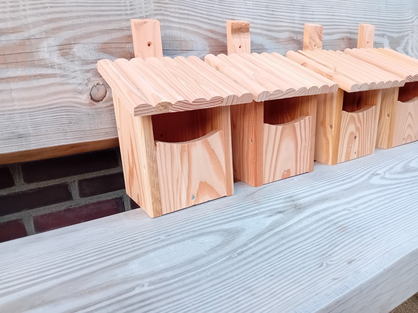 nestkastje vogelhuisje roodborstje winterkoning, Ophalen of Verzenden, Nieuw