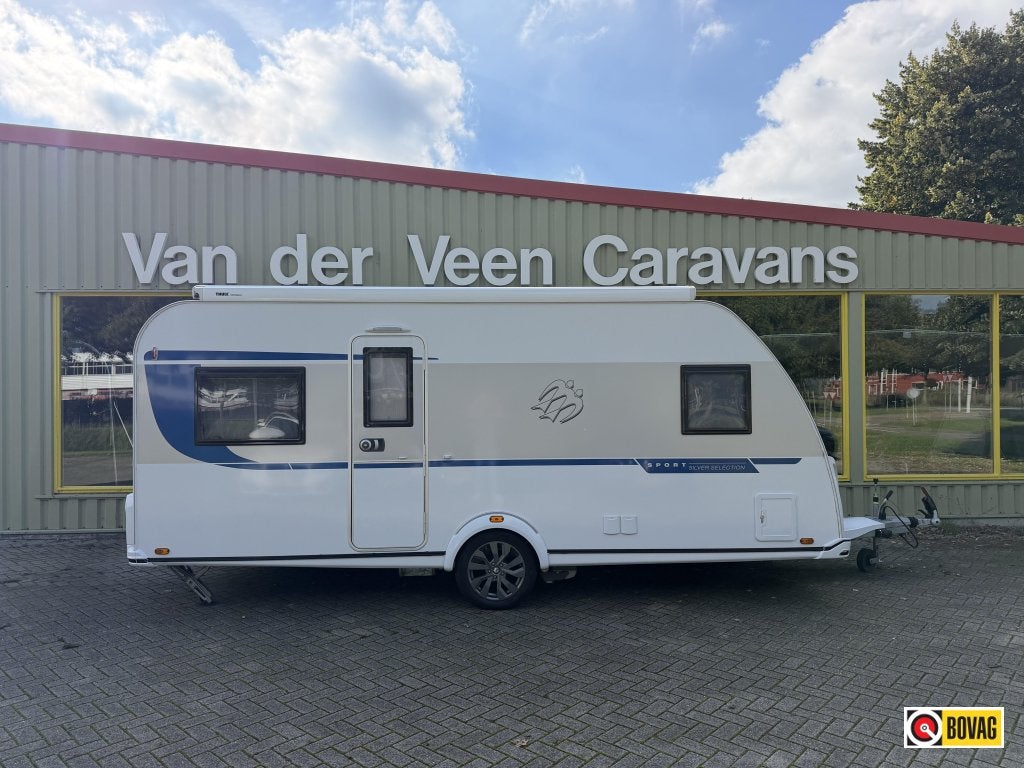 Knaus Sport Silver Selection 500 FU Cassette luifel, mover, Rondzit, Bedrijf, Dwarsbed, 5 tot 6 meter