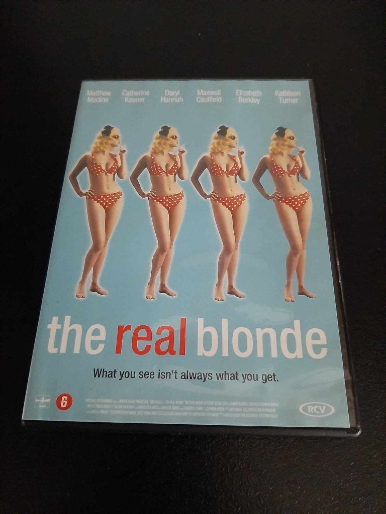 The real blonde, Daryl Hannah, Catherine Keener, Denis Leary, Vanaf 6 jaar, Ophalen of Verzenden, Gebruikt, Overige genres
