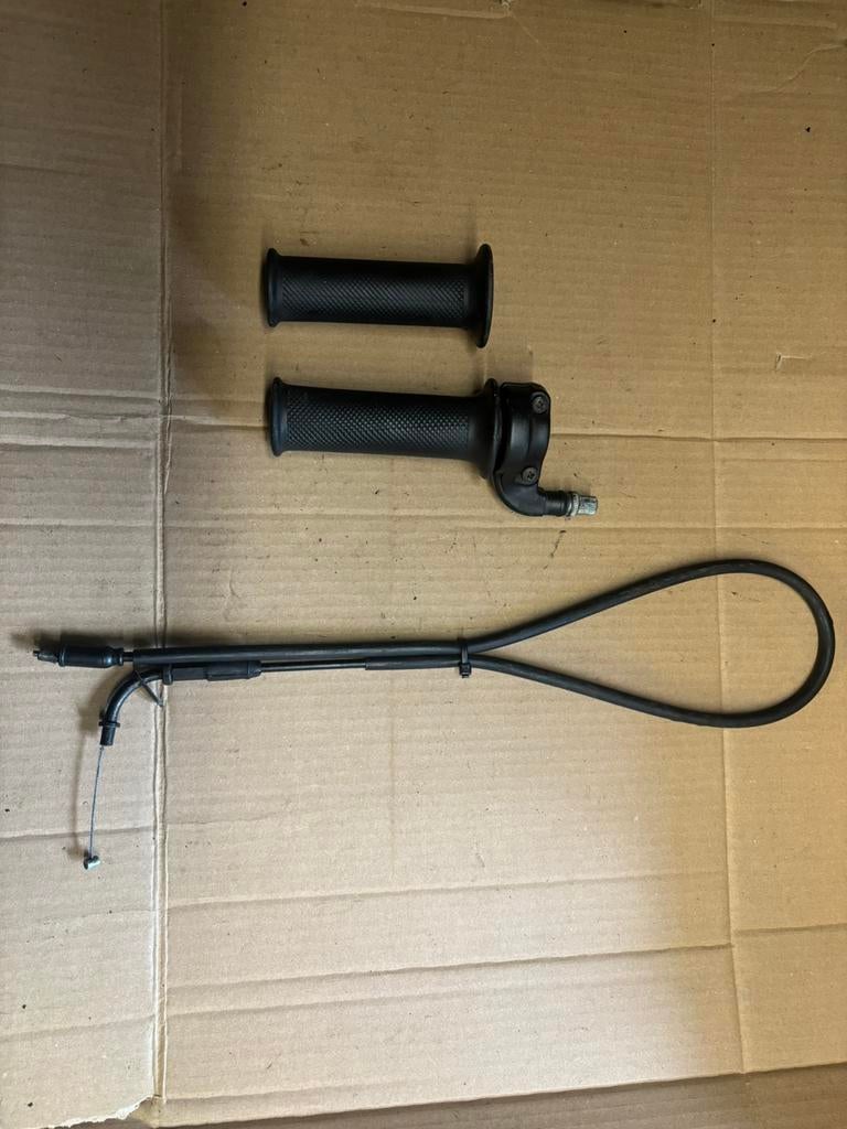 Gasgreep + kabel Yamaha tzr 50 mbk x-power 50, Ophalen of Verzenden, Zo goed als nieuw, Uitlaat