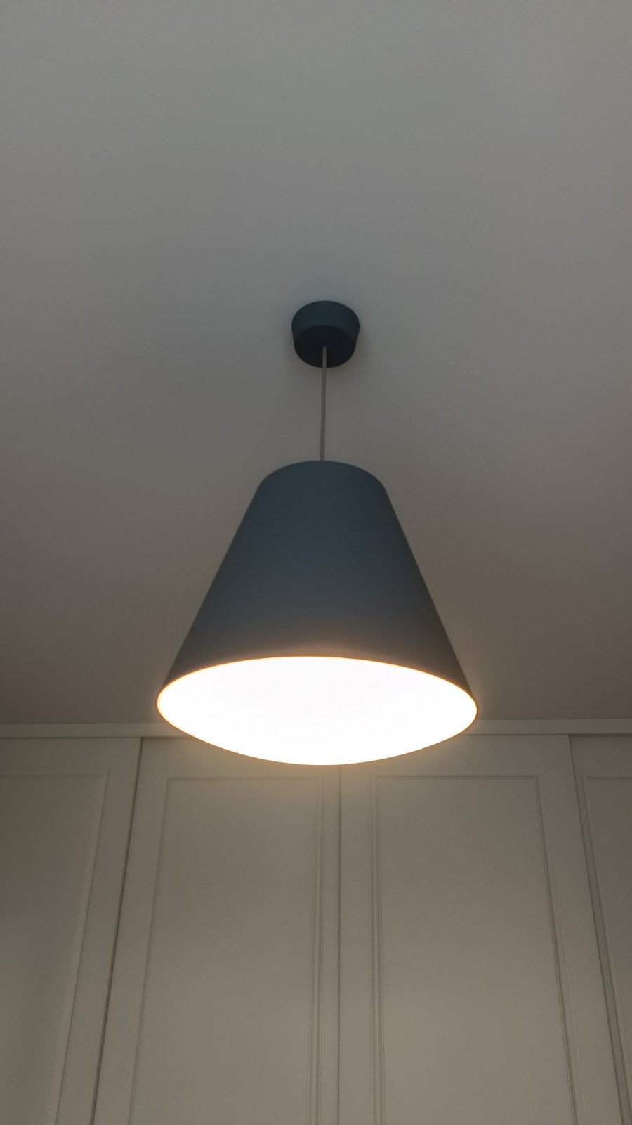 Hanglamp Hay Wrong for Hay Sinker - Grijs, Ophalen, Modern, Scandinavisch, Design, E27 (groot), Zo goed als nieuw