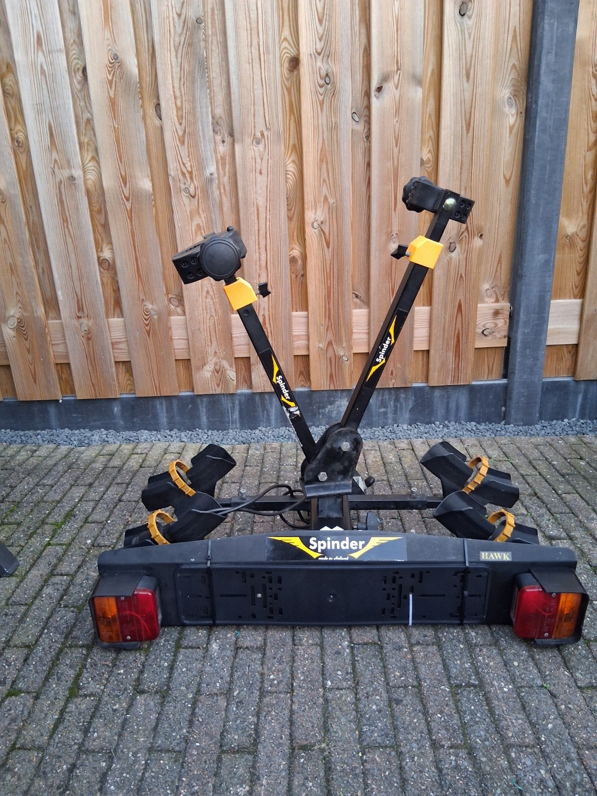 Spinder hawk fietsendrager goede staat!, Auto diversen, Ophalen, 2 fietsen, Gebruikt, Trekhaakdrager