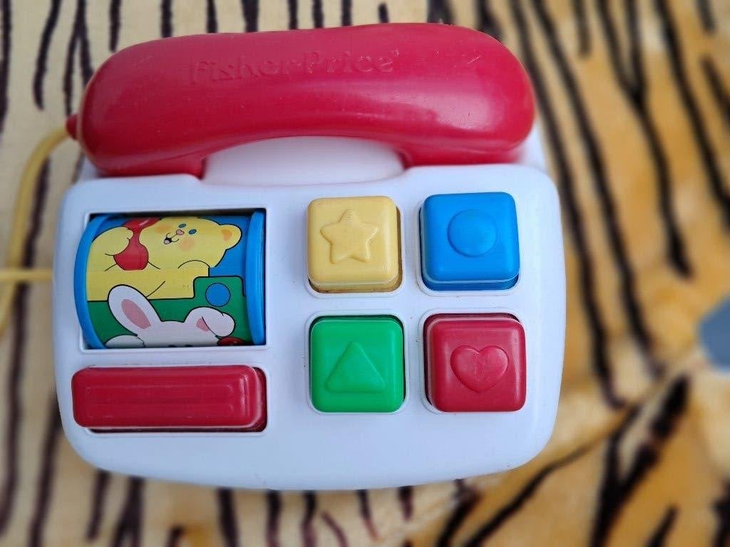 Fisher Price speelgoed telefoon, Kinderen en Baby's, Speelgoed | Fisher-Price, Ophalen of Verzenden, Gebruikt, Overige typen
